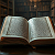 Post: The images depict a series of open books, each illuminated by flickering candlelight in dimly lit...